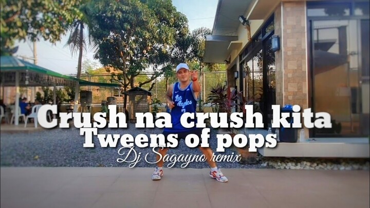Crush na crush kita |  Tweens of Pops | tiktok hits | Dj Sagayno remix| Dance fitness