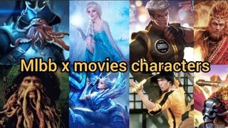 MLBB heroes as movie characters #movies #mobilelegends  #esmeraldamlbb