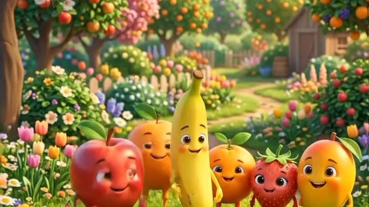 kids fruits talking video|| funny kids video