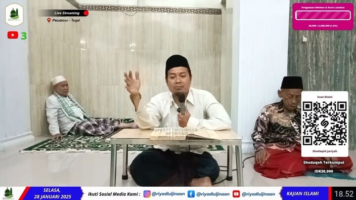 [ LIVE ] Eps. #2 - TAFSIR SURAT AD-DHUHA _ Musholla Riyadlul Jinaan - Pecabean