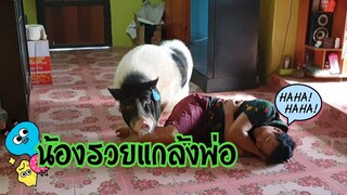 🐖น้องรวยทั้งแกล้งทั้งขี้อ้อน🤣😅