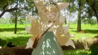 （明日方舟MMD/UE5卡渲）是春之颂的小铃兰啊！