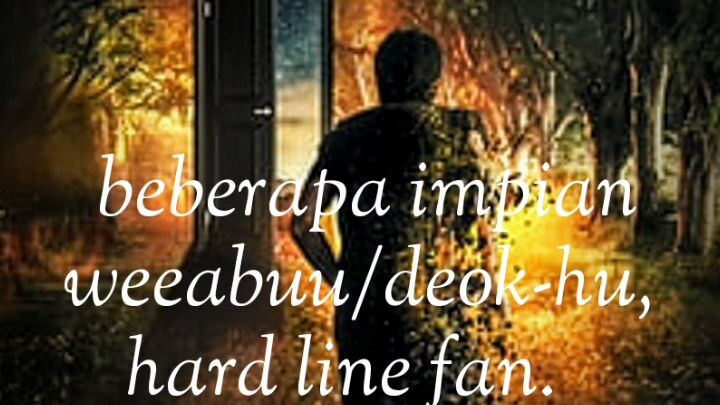 Beberapa impian hardline