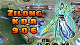 Zilong play 9/0/6 KDA Zilong Mobile Legends