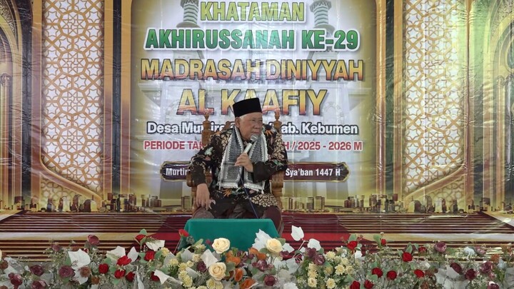 PENGAJIAN KHATAMAN AKHIRUSSANAH MARASAH DINIYYAH  ALKAAFY  MURTIREJO KEBUMEN 2026