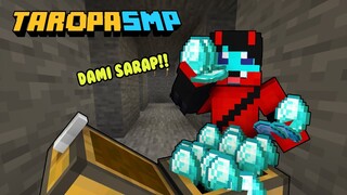 TaropaSMP #4: MUKBANG DIAMONDS - 2 Hours Mining | Minecraft 1.19