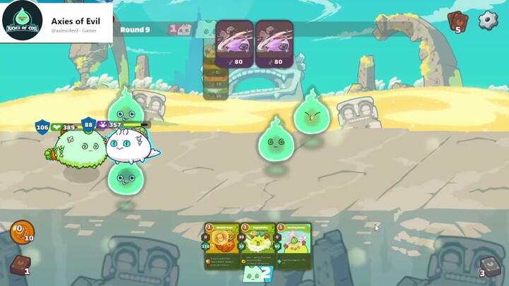 Axie Infinity - AAP ( Aqua Aqua Plant ) vs BPR ( Beast Plant Reptile ) Strat