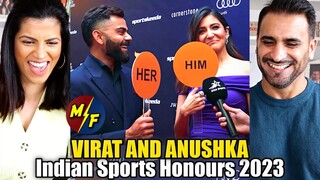 Indian Sports Honours 2023 | Couple goals from Virat Kohli & Anushka Sharma | REACTION!!