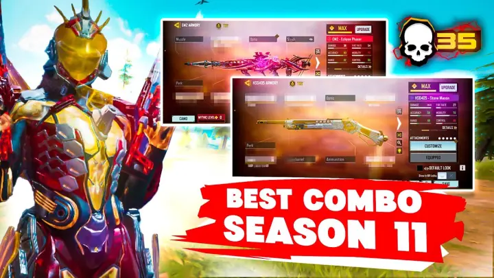 USE THESE OP AIMBOT LOADOUTS TO WIN EVERY TIME IN COD MOBILE SEASON 11 | 35 KILLS