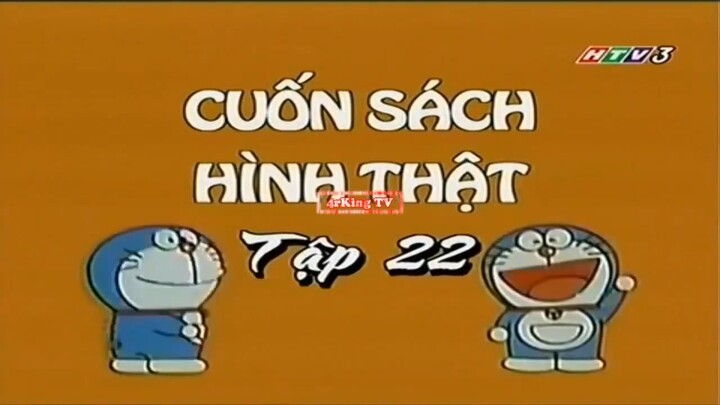 Doraemon S1 Tập 22 - Doraemon Tập 22 HTV3 Lồng Tiếng - Cuốn sách hình thật
