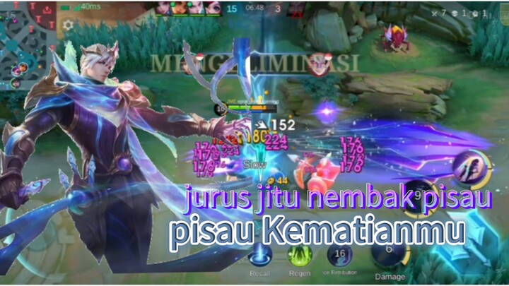 gusion mengatasi kesulitan-kesulitan  MLBB