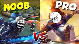 NOOB VS PRO! GRIND TO MYTHIC (Mobile Legends: Bang Bang)