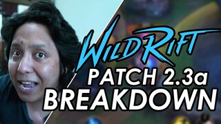 MORE MANA SA JUNGLE?! | Wild Rift Patch 2.3a Pinoy Review