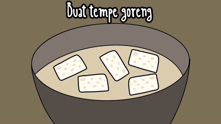 MASAK TEMPE GORENG