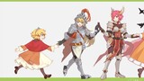 Anime|Guardian Tales|"Fellows" of all staff