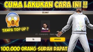 TANPA TOP UP ? CARA MENDAPATKAN KARAKTER DJ DIMITRI GRATIS - GARENA FREE FIRE