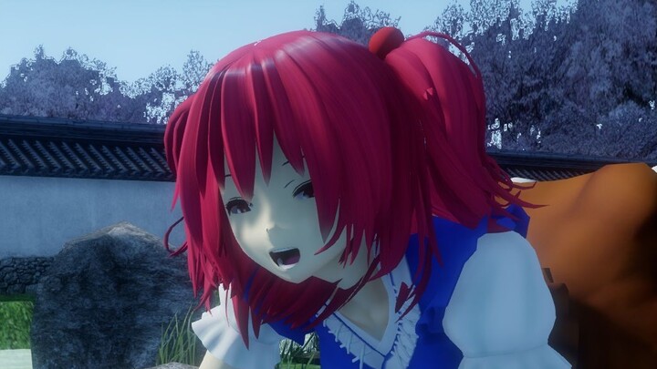 【Touhou MMD】สี่ฤดูกาลที่ไม่สามารถหยุดโคมาจิไม่ให้หลับได้