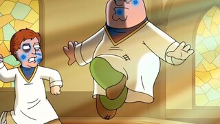 Family Guy: A mysterious man taught Peter a lot of kung fu, and fighting off bullies became a piece 