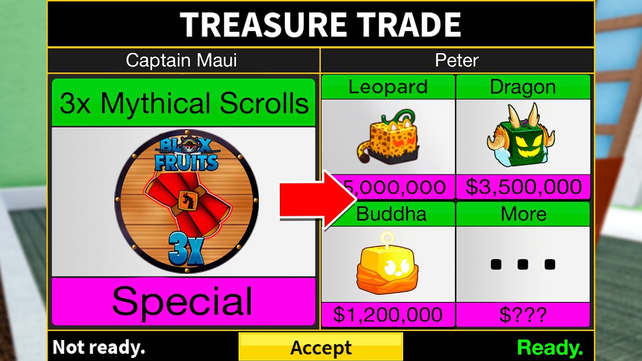 Blox fruits, Trading Random fruit to Soul but I can only get 10