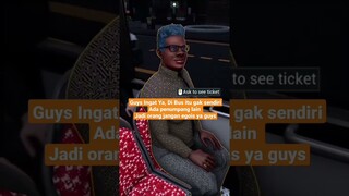 Moment Penumpang Egois Bus Simulator#gaming #tiktok #funny #bussid #games #shorts #viral #fyp #fun
