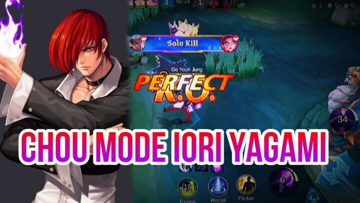 CHOU MONTAGE MODE IORI YAGAMI