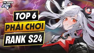 TOP 6 TƯỚNG RANK SIÊU HOT sau UPDATE phiên bản Tháp Quang Minh TNG