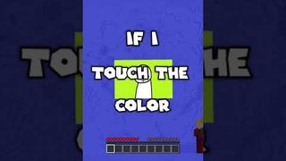 minecraft, but if i touch green Video Ends...