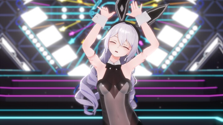 Tonight is Bunny Girl Duck "Bunny style"