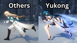 Yukong is now officially the fastest HSR character..