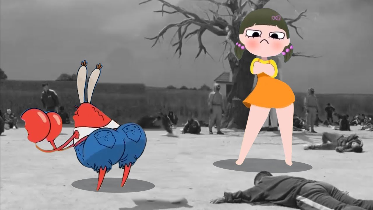 Squid Game x Ankha Dance x Mr. Krabs MEME / 오징어게임x앙카 댄스 - Bilibili