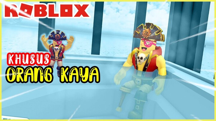 BUNGALOW KHUSUS ORANG-ORANG TAJiR AJAH! | Roblox Indonesia