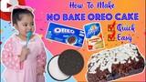 No Bake Oreo Cake | How To Make 2 Ingredients Oreo Cake