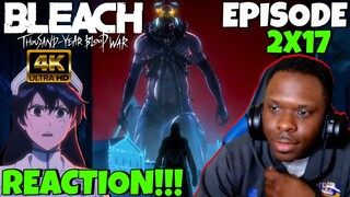 AN EYE FOR A EYE! BLEACH: THOUSAND YEAR BLOOD WAR | SEASON 2 Episode 17 HEART OF WOLF Reaction!!!