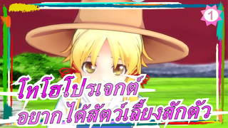 [โทโฮโปรเจกต์ MMD] อยากได้สัตว์เลี้ยงสักตัว!_1