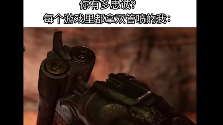 “你有多忠诚？”每个游戏里都拿双管喷的我：