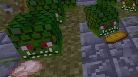 Minecraft, but the axe is the concept god