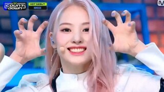 有那么开心吗？捡钱直拍！NMIXX JINNI崔允真O.O打歌初舞台4K直拍