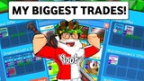 MY SECRET PETS TRADES IN BGS! (ROBLOX)