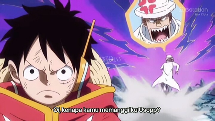 Salah siapa punya hidung panjang kaya ussop 😂