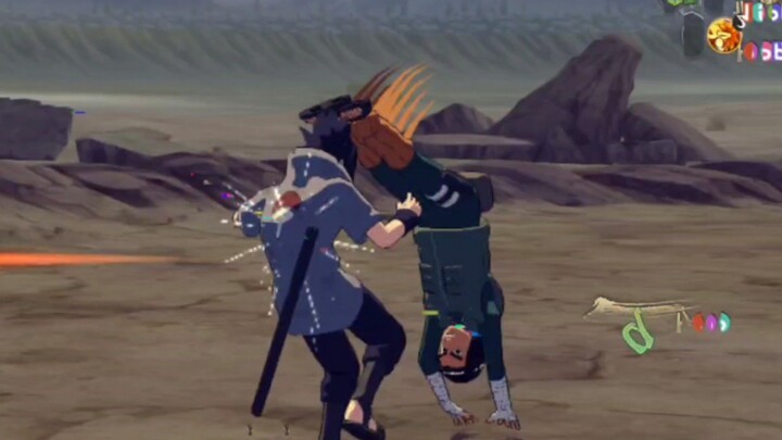 Rock Lee(com) VS Sasuke(com)