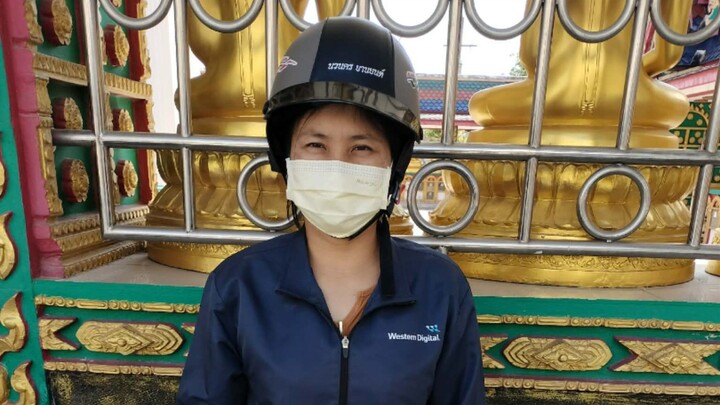 วัดพยอม วันที่3 ธันวาคม 2568 (สาวตัวน้อยกับหมวกใบโต) #วัดพะยอม_อยุธยา