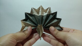 Easy Origami Peacock Tutorial for Beginners