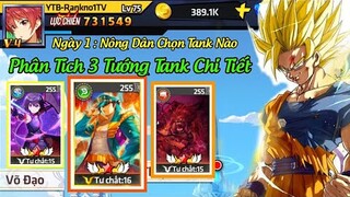Học Viện Bá Vương Ngày 1 - Nông Dân Nên Chọn Tướng Tank Nào Ngày Đầu - Code Học Viện Bá Vương