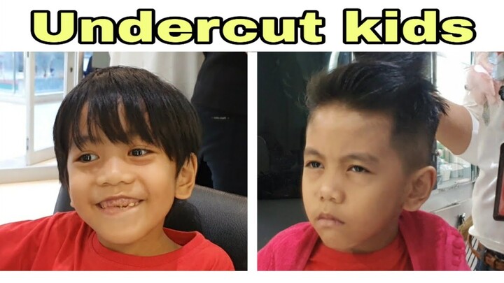 CUKUR RAMBUT ANAK GAYA UNDERCUT