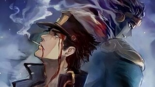 "Jotaro châm một điếu thuốc và nói về quá khứ"