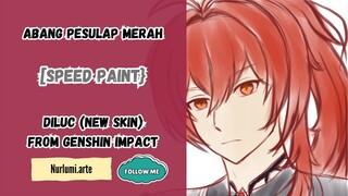 [SPEED PAINT] DILUC dengan skin baru dari GENSHIN IMPACT