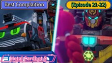 Metal Cardbot S (Episode 21-22) Complaition (25 Minutes)