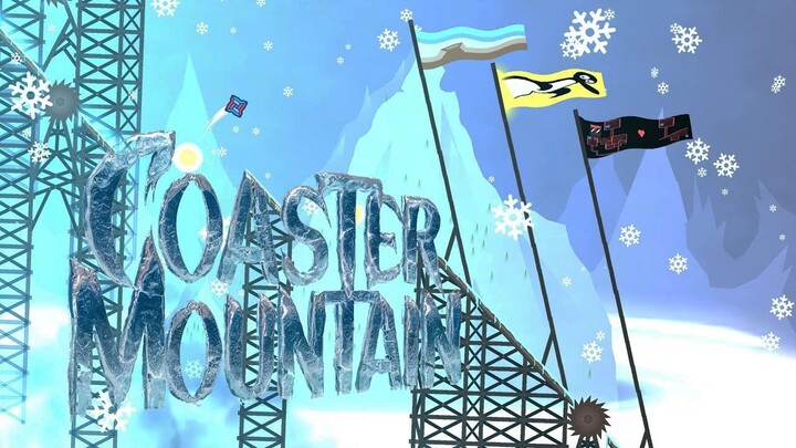"Coaster Mountain" 100% (Demon) [3 Coins] | Geometry Dash