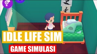 GAME SIMULASI WAJIB KALIAN COBA ! IDLE LIFE SIM ! Android / IOS Gameplay