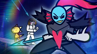 【#12】การต่อสู้ระหว่างเผ่าคาราเต้และฮีโร่ตัวจริง 【Rhythm Heaven × UNDERTALE】